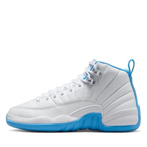 Kids Air Jordan 12 Retro 'White/University Blue