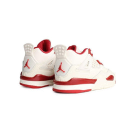 Jordan 4 Retro Baby Shoes (Pale Ivory/Sierra Red)