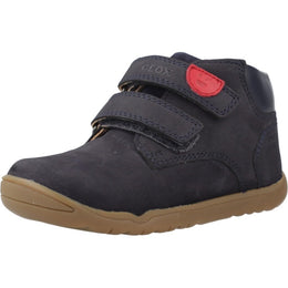 Geox B Macchia Boy, First Walker Shoe Baby-Kids, navy, 7 US