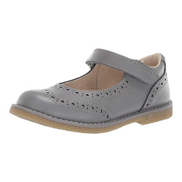 Lydia Leather Mary Jane Dress Flats - Custom-Fit Insoles & Slip-Resistant Soles