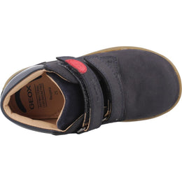 Geox B Macchia Boy, First Walker Shoe Baby-Kids, navy, 7 US