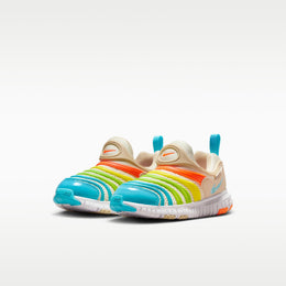 Nike Dynamo Free Little Kids' Shoes (Pale Ivory/White/Sanddrift/Baltic Blue)