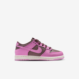 Nike Dunk Low Little Kids' Shoes (Tattoo/Pale Ivory/Light Magenta)
