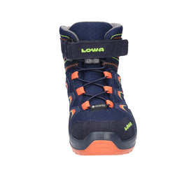 Maddox Warm GTX Kids' Winter Boots - Navy Orange