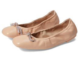 Stuart Weitzman Women's Sw Bow Ballet Flat Adobe