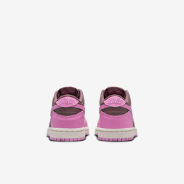 Nike Dunk Low Little Kids' Shoes (Tattoo/Pale Ivory/Light Magenta)