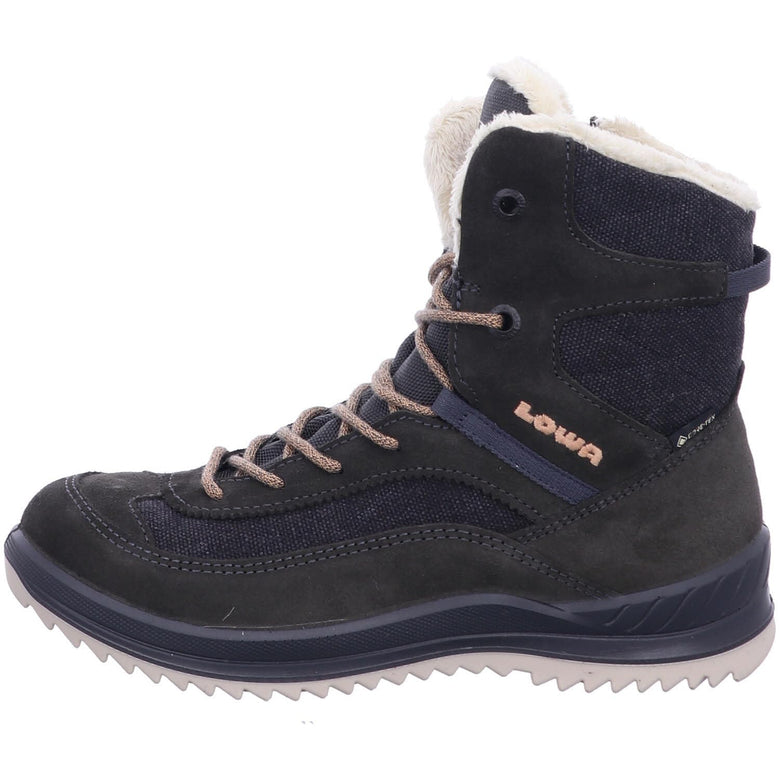 LOWA Ella GTX Kids Winter Boots, Anthracite Albar, 34 EU