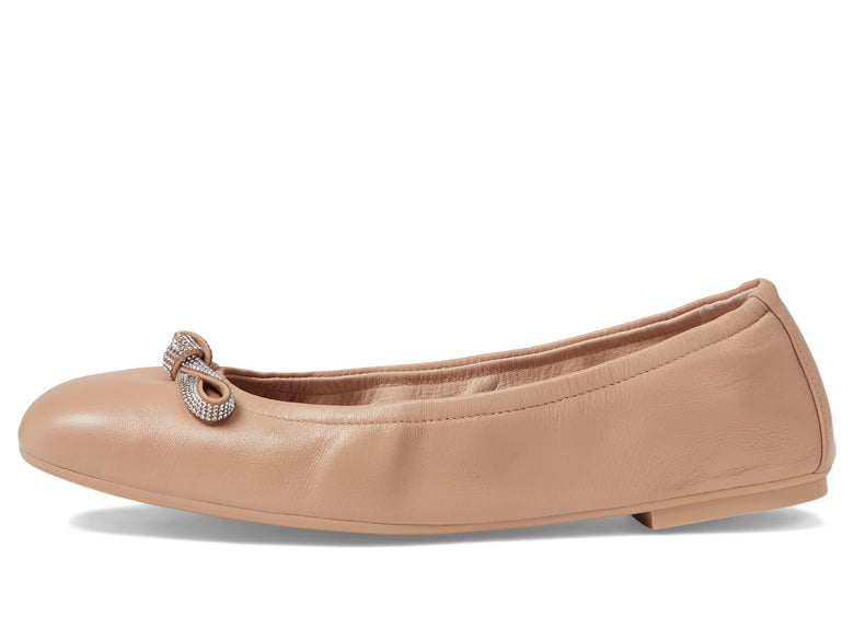 Stuart Weitzman Women's Sw Bow Ballet Flat Adobe