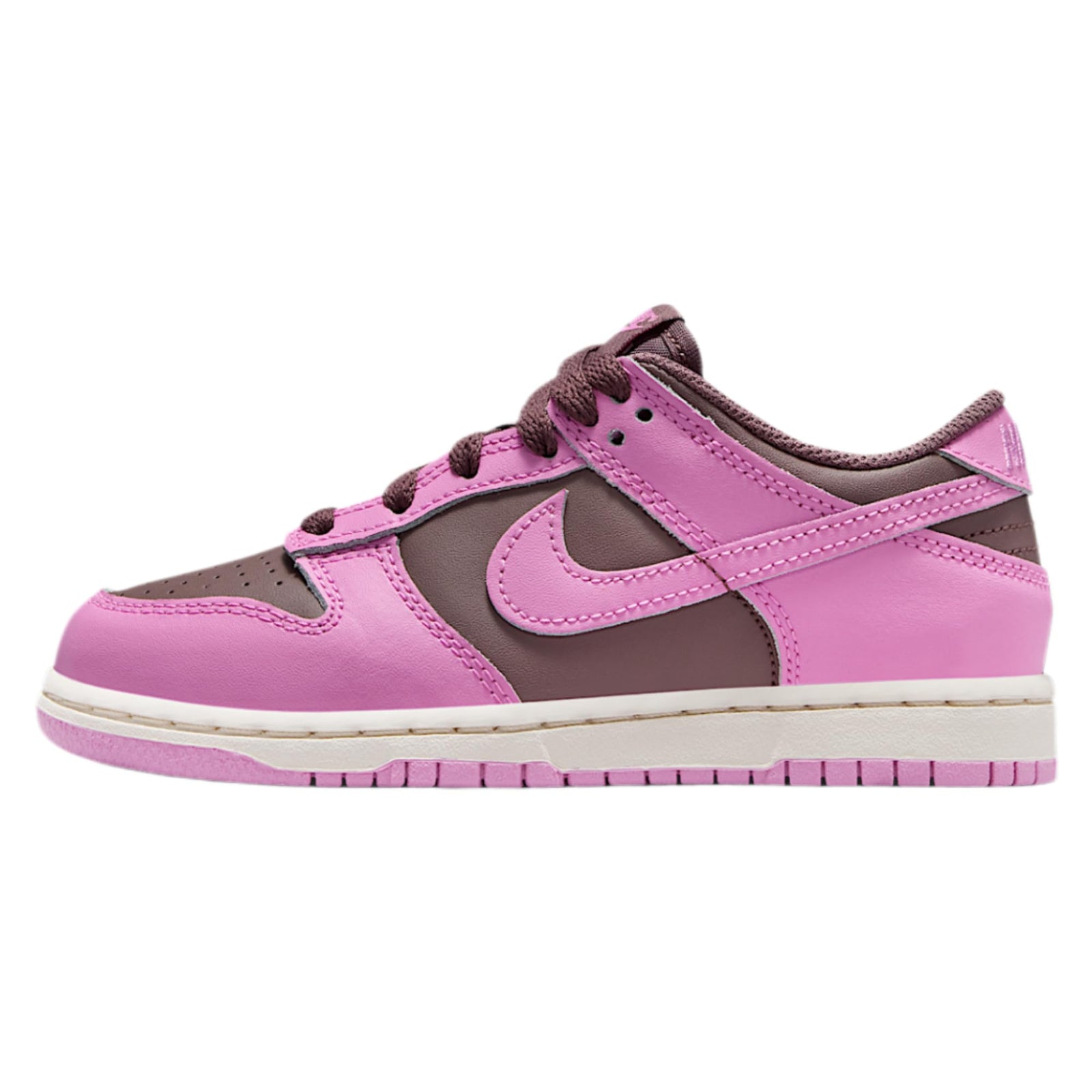 Nike Dunk Low Little Kids' Shoes (Tattoo/Pale Ivory/Light Magenta)