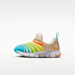 Nike Dynamo Free Little Kids' Shoes (Pale Ivory/White/Sanddrift/Baltic Blue)