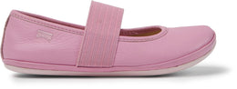 Camper Kids Girls Ballet Flat, Lt/Pastel Pink, 11 Toddler