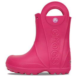 Crocs Kids' Handle It Rain Boots | Waterproof Slip On Shoes | Kids' Rain Boots
