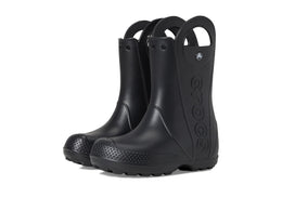 Crocs Kids' Handle It Rain Boots | Waterproof Slip On Shoes | Kids' Rain Boots