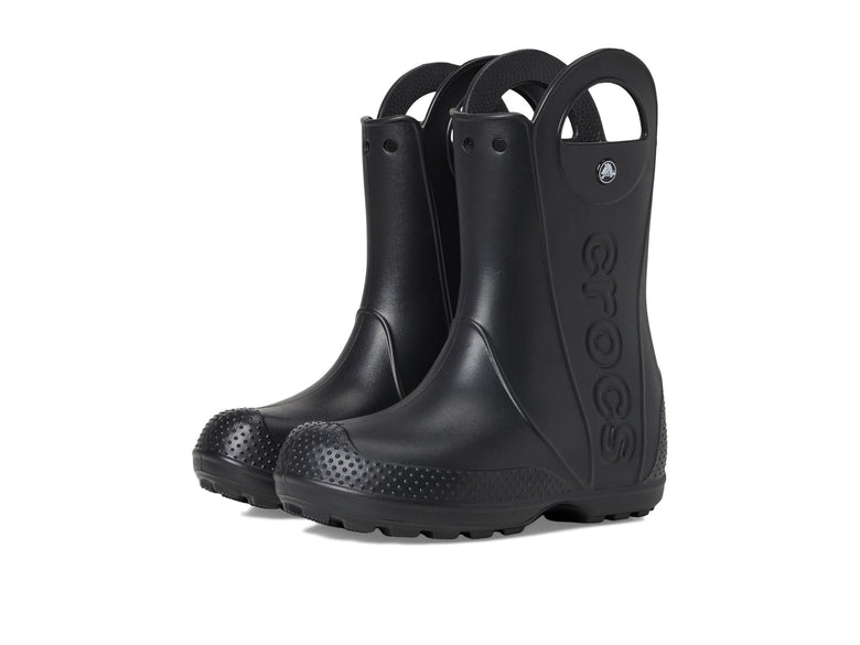 Crocs Kids' Handle It Rain Boots | Waterproof Slip On Shoes | Kids' Rain Boots