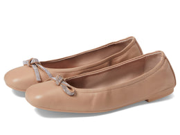 Stuart Weitzman Women's Sw Bow Ballet Flat Adobe