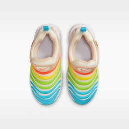 Nike Dynamo Free Little Kids' Shoes (Pale Ivory/White/Sanddrift/Baltic Blue)