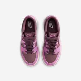 Nike Dunk Low Little Kids' Shoes (Tattoo/Pale Ivory/Light Magenta)