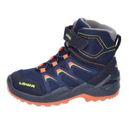 Maddox Warm GTX Kids' Winter Boots - Navy Orange