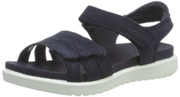 ECCO Girls' Flora Open Toe Sandals, Night Sky 1303, 12 AU