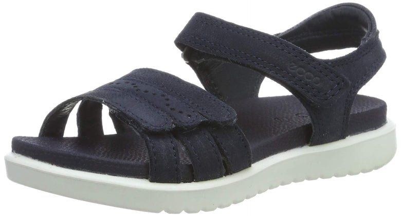 ECCO Girls' Flora Open Toe Sandals, Night Sky 1303, 12 AU