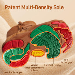 MAX Toddler Winter Snow Boots - Wide Toe Box & Non-Slip Sole