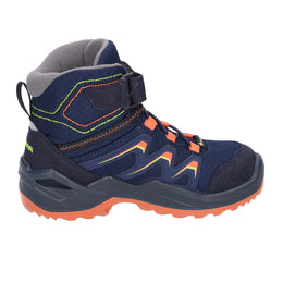 Maddox Warm GTX Kids' Winter Boots - Navy Orange