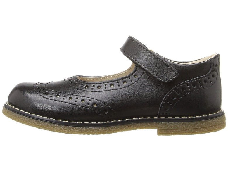Lydia Leather Mary Jane Dress Flats - Custom-Fit Insoles & Slip-Resistant Soles