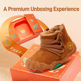 MAX Toddler Winter Snow Boots - Wide Toe Box & Non-Slip Sole