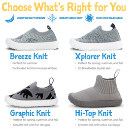 Slip-On Knit Toddler Sneakers