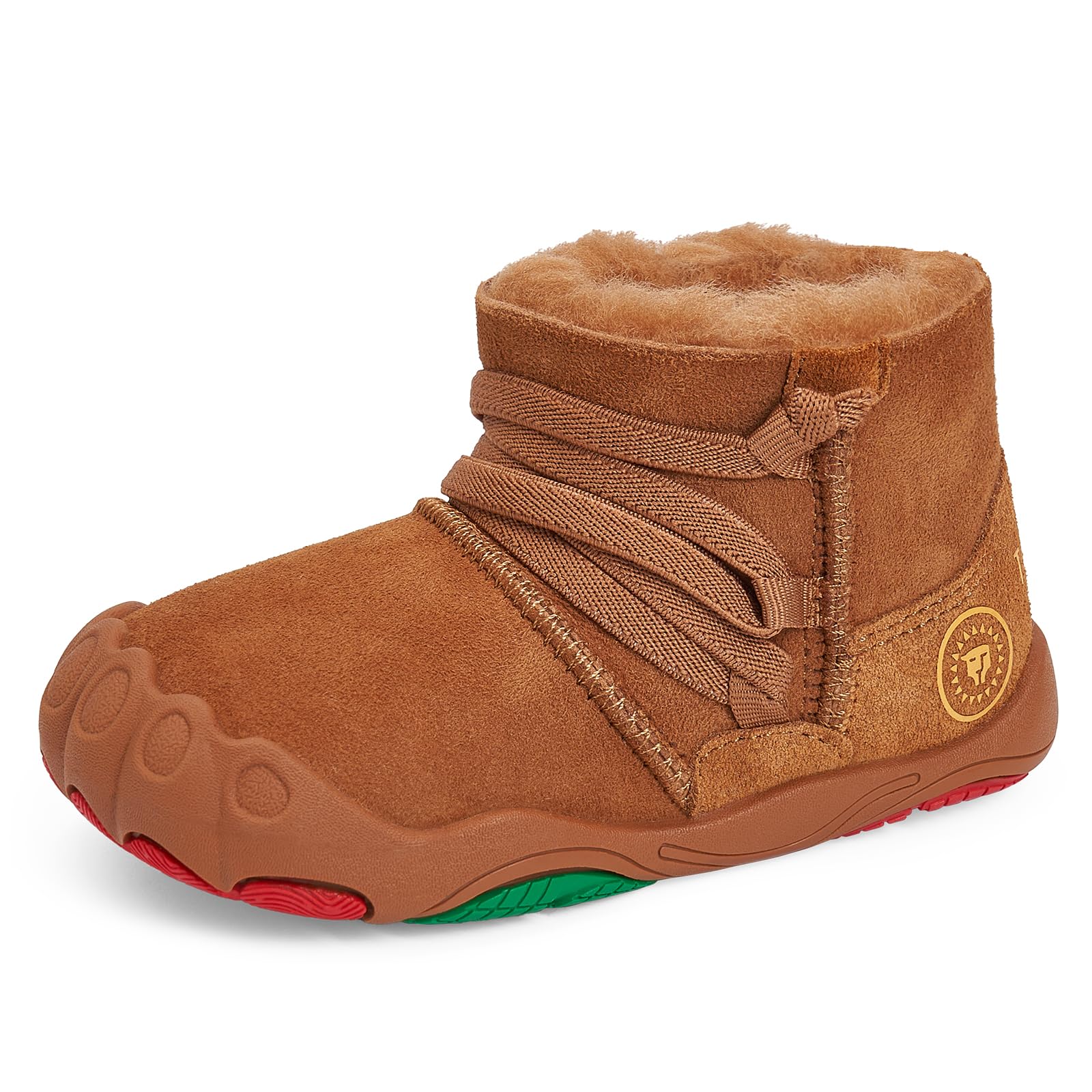 MAX Toddler Winter Snow Boots - Wide Toe Box & Non-Slip Sole